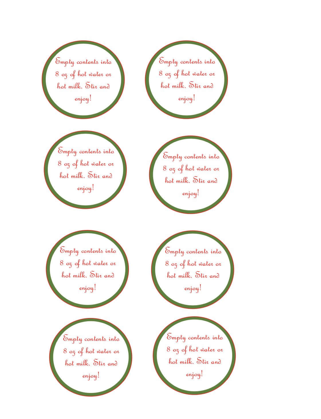 Free Printables - Rise and Shine Recipes